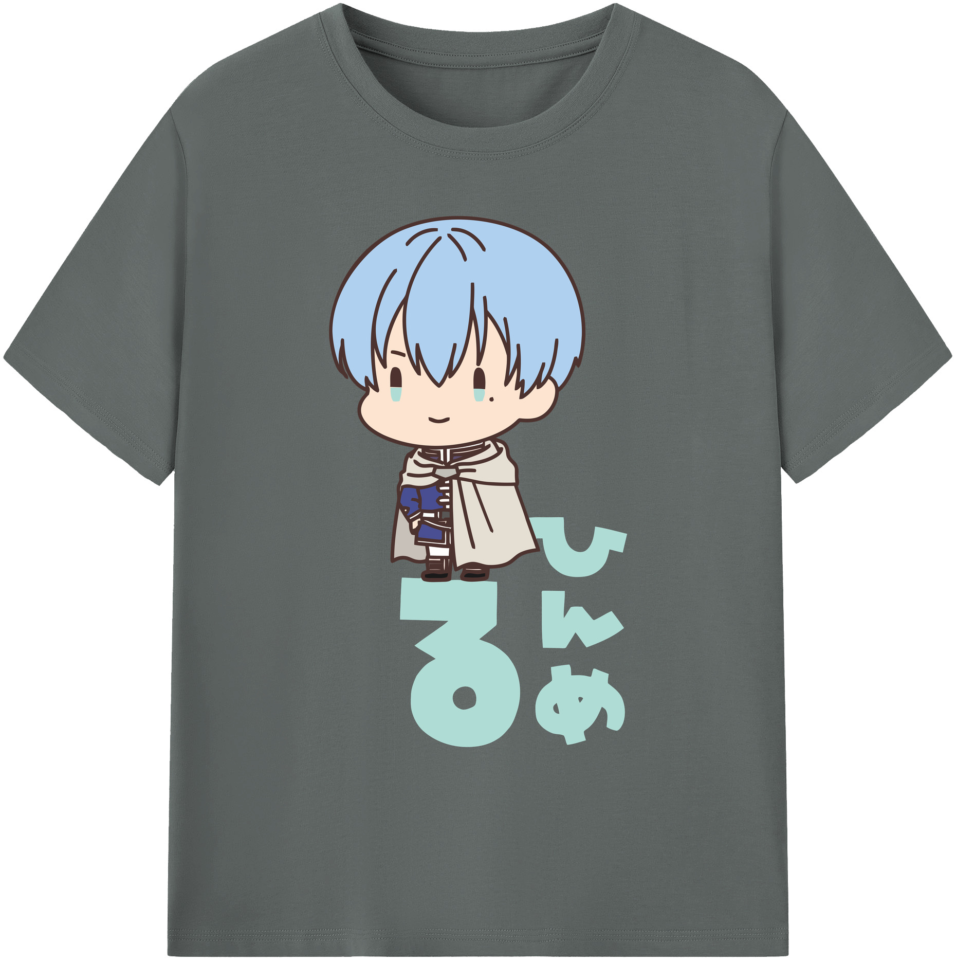 （画像用） 葬送のフリーレン Frieren 綿100％ メンズ半袖Tシャツ｜肌触りやわらか＆通気性